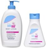 Sebamed Baby Lotion, 400ml & Baby (Children) Shampoo 150ml Combo - Fast UK Delivery