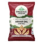 ORGANIC INDIA Organic Arhar Dal (Tur Dal) 500g (Pack of 1) - Fast UK Delivery