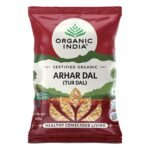 ORGANIC INDIA Organic Arhar Dal (Tur Dal) 500g (Pack of 1) - Fast UK Delivery