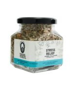Shunya India Stress Relief Herbal Infusion Tea 45g - Helps to Boosts Memory & Focus, Anxiety & Stress, Helps with Sleep, Caffeine-Free - Fast UK Delivery