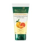 Biotique Advanced Organics Clear Improvement Vitamin C Brightening Face Wash 150Ml - Fast UK Delivery