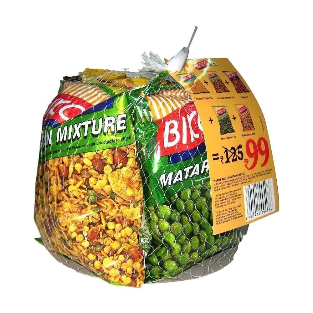 uk718QFIGdxKL-1-1.jpg Bikano Namkeen Combo Pack, 500 g - Fast UK Delivery - Image 1