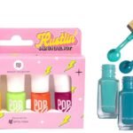 MyGlamm 2IN1 Nail Paint Glossy Finish-Poolside Soiree-2X5ml & MyGlamm POPxo Makeup Collection Glossy Finish Combo - Fast UK Delivery
