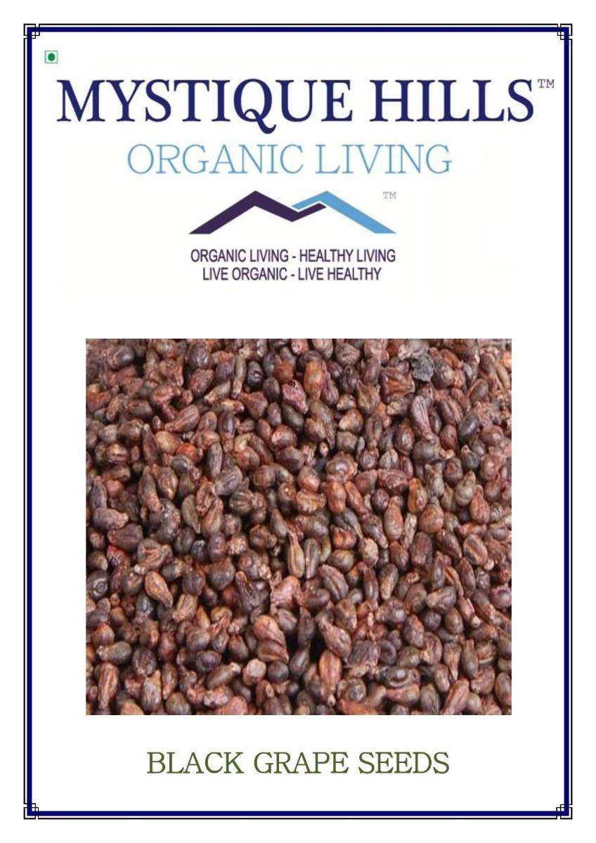 uk718hneqlBL-1.jpg Mystique Hills Organic Black Grape Seeds,100 g - Image 1