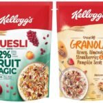 Kellogg's Muesli with 21% Fruit, Nut & Seeds & Crunchy Granola Honey, Almonds, Strawberries & Pumpkin Seeds| Breakfast Cereals | Multigrain, 450g - Fast UK Delivery