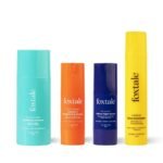 Foxtale Age Defender Routine (Dewy) Skin Care Kit | Retinol Night Serum 30ml + Vitamin C Face Serum 30ml + Cleanser Face Wash 100ml + Dewy Finish Sunscreen 50ml - Fast UK Delivery