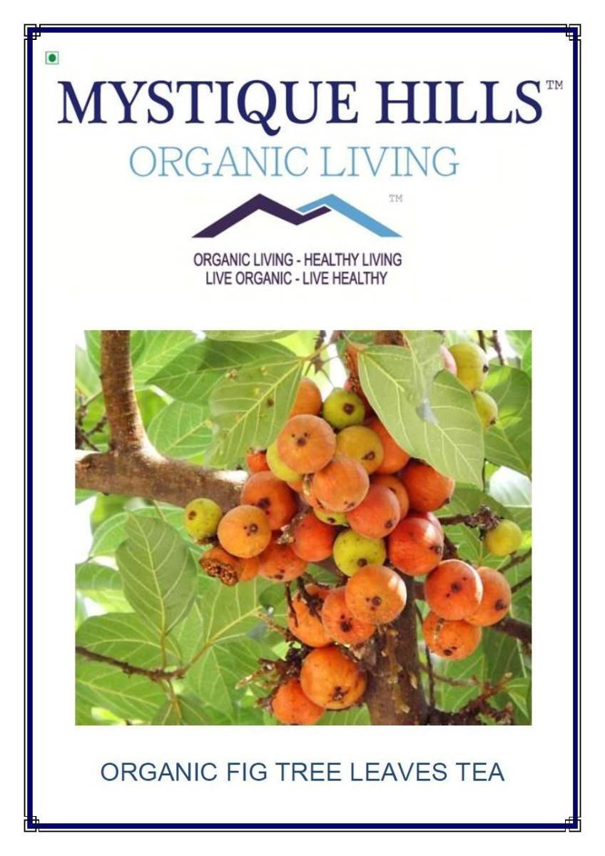 uk719ZJCRXwwL-1.jpg Mystique Hills Organic Fig Tree Leaves Tea, 200 g - Fast UK Delivery - Image 1