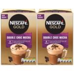 Nescafe Gold Double Choc Mocha - 2 Pack Pouch, 2 x 184 g - Fast UK Delivery