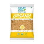 Natureland Organics Wheat Dalia (Porridge) 500 Gm - Organic Dalia - Fast UK Delivery