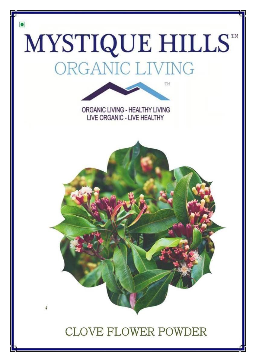 uk71Ain0oi2pL-1.jpg Mystique Hills Organic Clove Flowers Powder, 50 g - Image 1