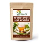 GRENERA South African Rooibos Tea - 250 Grams, Imported From South Africa, Caffeine Free, Anti Oxidant Rich Tea - Loose Leaves - Fast UK Delivery