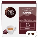 Nescafe Dolce Gusto Espresso Napoli Capsules 16pcs 128g - Fast UK Delivery