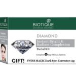 Biotique Diamond Instant Bright & Radiant Complexion Facial Kit, 65g - Fast UK Delivery