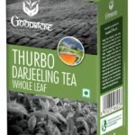 GOODRICKE Thurbo Darjeeling Tea - 100gm (Pack of 1) | 100% Pure & Original Single Estate Whole Leaf Tea | Premium Black Long Loose Tea Leaves with Rich Taste - Fast UK Delivery