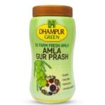 Dhampure Speciality Amla Gur Prash, 500gms | Jaggery Amla | High in Vitamin C | Chyawanprash with Amla & Jaggery Powder | Chyavanprash - Fast UK Delivery