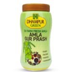 Dhampure Speciality Amla Gur Prash, 500gms | Jaggery Amla | High in Vitamin C | Chyawanprash with Amla & Jaggery Powder | Chyavanprash - Fast UK Delivery