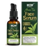 WOW Skin Science Green Tea Face Serum | Aloe Vera Extract with Pro Vitamin B5 & Vitamin E | Anti Aging, Skin Repair | Blemishes, Fine Lines, Smooth Skin | No Parabens | 30 ml - Fast UK Delivery
