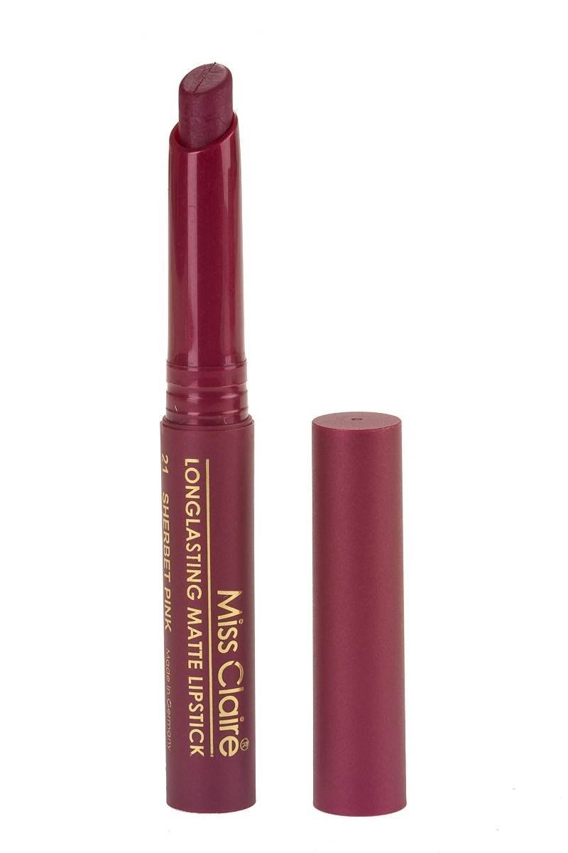 uk71CDcqniPL-1.jpg Miss Claire Longlasting Matte Lipstick, Sherbet Pink 21, 2 g - Fast UK Delivery - Image 1