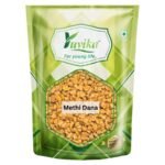 YUVIKA Methi Dana - Trigonella Foenum Graecum - Fenugreek Seeds (400 Grams) - Fast UK Delivery