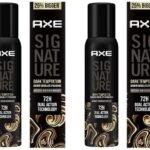 Axe Signature Dark Temptation No Gas Deodorant Bodyspray For Men, 154ml (Pack of 2) - Fast UK Delivery