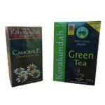 KORAKUNDAH Decaf Green Tea Dip Tea 25 g | KORAKUNDAH Organic Green Tea (Jasmine) 250 g | Pack of 2 | Total 275 g | India's Finest Chamraj Nilgiri Tea - Fast UK Delivery