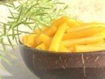 Organic Bites Homemade Golden Finger Rolls / Ready to Fry Golden Fingers Fryums - 400 gm - Fast UK Delivery