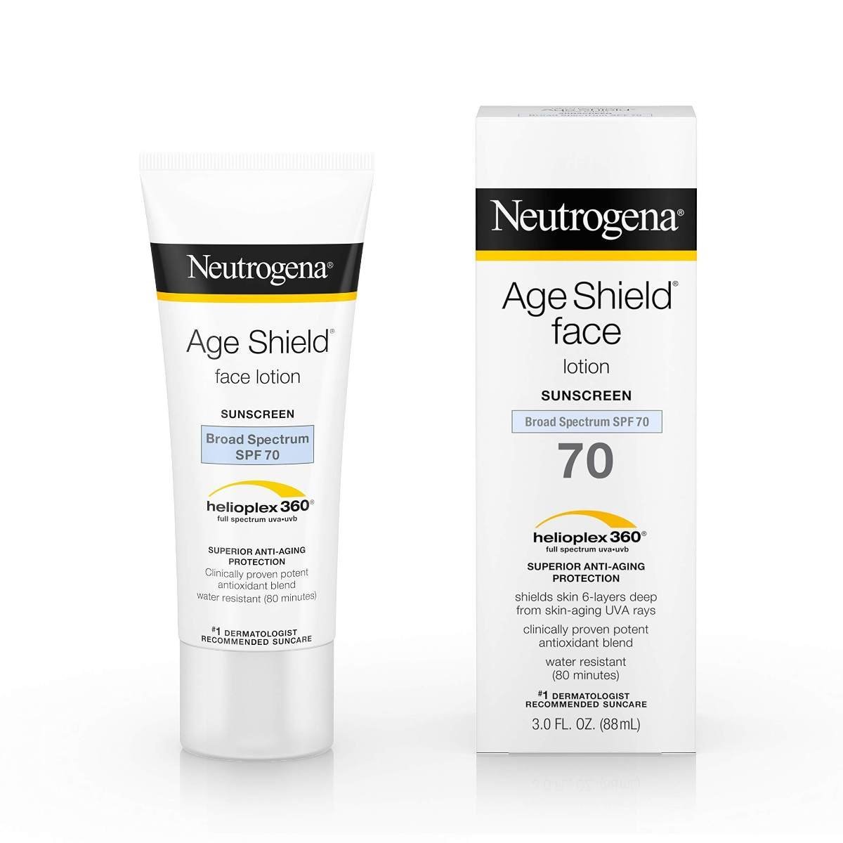 uk71DZg616wRL-1-1.jpg Neutrogena Age Shield Face Sunblock Spf 70-3 oz Cream - Fast UK Delivery - Image 1