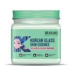 DR.RASHEL Korean Glass Skin Essence Face Pack||Brightening & Hydrating Facial Mask for Smooth, Glowing Skin ||Pore-Refining, Nourishing Formula with Natural Extracts & Hyaluronic Acid for Clear & Radiant Complexion - Fast UK Delivery