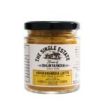 Shunya India Ashwagandha Latte - Mango Ginger Turmeric Blend with Black Pepper, 100g Antioxidant Boost - Fast UK Delivery