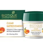 Biotique Advanced Organics Clear Improvement Vitamin C Ultra Light Gel Oil-Free Moisturiser 175Gm - Fast UK Delivery