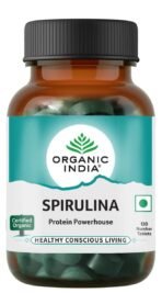 ORGANIC INDIA Spirulina 120 Veg. Capsule