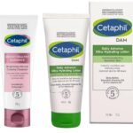 Cetaphil Brightness Reveal Creamy Cleanser - 100 G & Daily Advance Ultra Hydrating Lotion For Dry/Sensitive Skin, 100 G - Fast UK Delivery