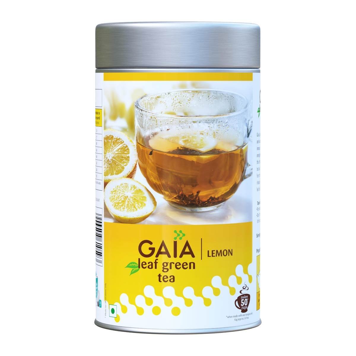 uk71EtMeF8ZsL-1.jpg Gaia Leaf Green Tea Lemon| Rich in anti-oxidants | vitamin C | Builds immunity | Increases metabolic rate | Detoxifies the body - Fast UK Delivery - Image 1