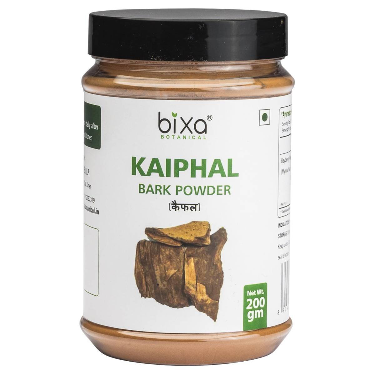 uk71F-r-0neyL-1-1.jpg Bixa Botanical Kaiphal Powder 200 Gm (Myrica Esculenta/Bayberry) Pack Of 1, Supports Respiratory Tract & Circulatory Health Wellness | Alleviates Soren throat & Supports Healthy Digestion - Image 1