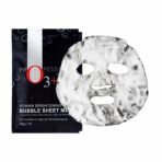 O3+ Power Brightening Bubble Sheet Mask for Deep cleansing and glowing skin (30gm,Pack of 1) - Fast UK Delivery