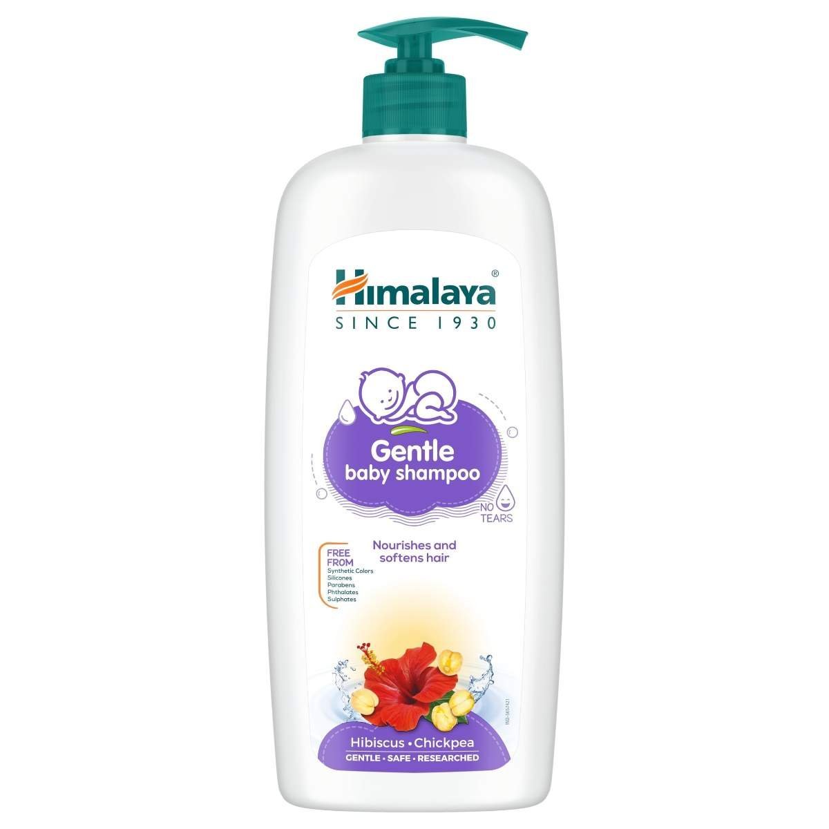 uk71FvVfpBZZL-1-1.jpg Himalaya Gentle Baby Shampoo 600ml | No Tears formula | Cleanses, softens and nourishes baby's hair - Fast UK Delivery - Image 1