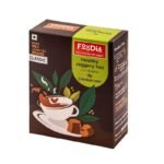 Foodia Classic Jaggery Tea Readymix - Elaichi | 3 in 1 Instant Tea Premix with Jaggery, Assam Tea & Cardamom | 400g Box | Elaichi Chai | Cardamom Tea - Fast UK Delivery