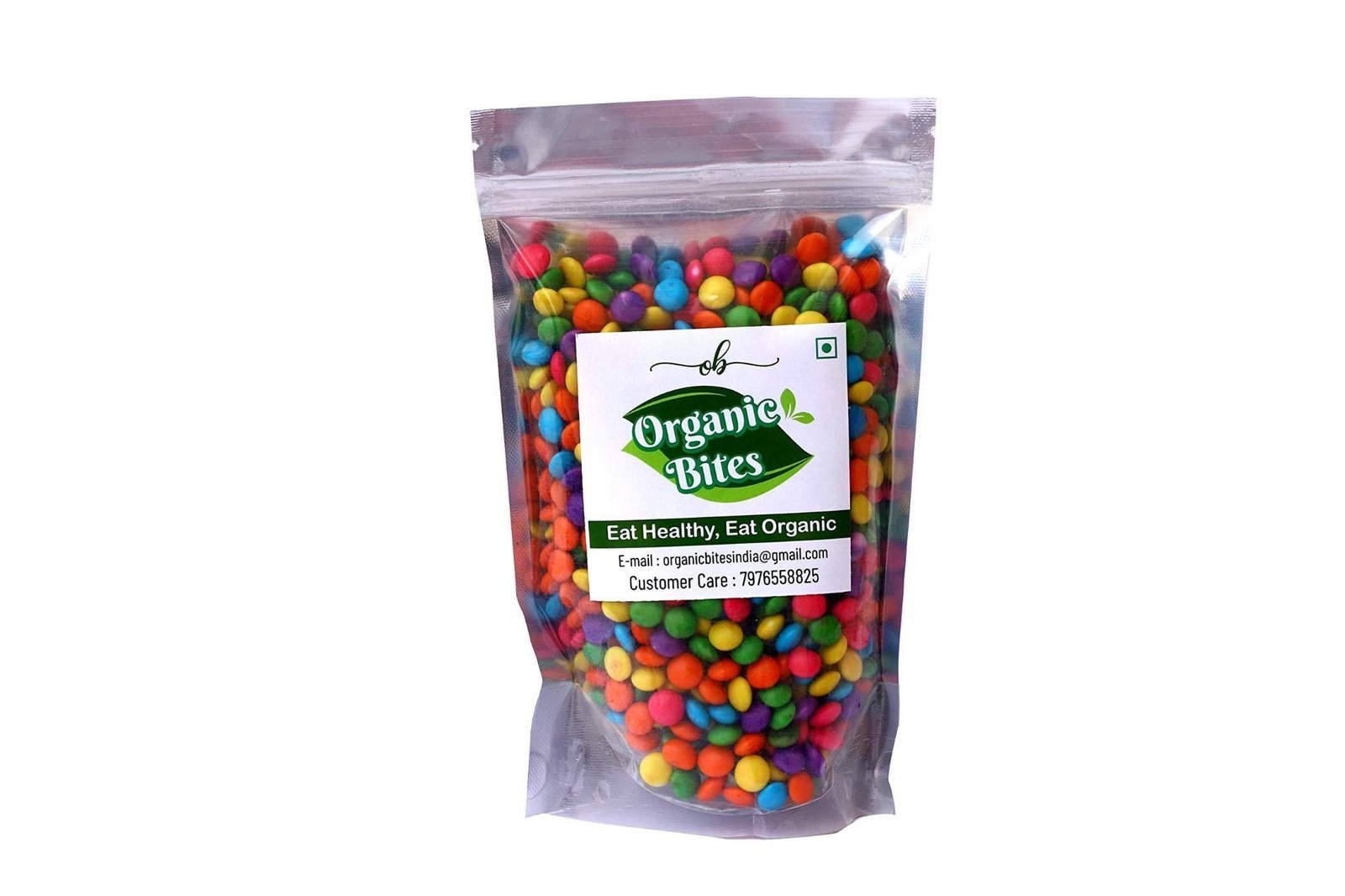 uk71GW3q8GyL-1.jpg Organic Bites Chocolates Buttons (Chocolates Munchies) (400) - Fast UK Delivery - Image 1