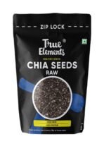 True Elements Chia Seeds 250g - Healthy Raw Seeds | Clean Chia Seeds for Eating | Healthy Snacks | Calcium and Protein Rich Seeds - Fast UK Delivery