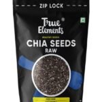 True Elements Chia Seeds 250g - Healthy Raw Seeds | Clean Chia Seeds for Eating | Healthy Snacks | Calcium and Protein Rich Seeds - Fast UK Delivery