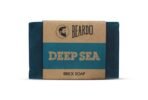 Beardo Deep Sea Brick Soap - 125G | With Energizing Oceanic fragrence | Brick Soap for Men | Natural ingredients like Aleo Vera | Deep Cleansing Handmade Soap - Fast UK Delivery