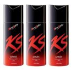 KAMASUTRA SPARK X 3, DEODORANT SPRAY (EACH 150ML) - Fast UK Delivery