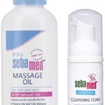 Sebamed Baby Massage Oil, 150ml & Sebamed Clear Face Foam, 50ml - Fast UK Delivery
