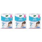 Dabur Baby Super Pants - XL (72 Pieces) | 12-18 kg | Insta-Absorb Technology | Diapers Infused with Aloe Vera, Shea Butter & Vitamin E | No Added Parabens, Added Fragrances (Pack of 3) - Fast UK Delivery