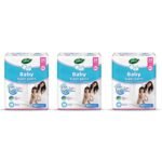 Dabur Baby Super Pants - XL (72 Pieces) | 12-18 kg | Insta-Absorb Technology | Diapers Infused with Aloe Vera, Shea Butter & Vitamin E | No Added Parabens, Added Fragrances (Pack of 3) - Fast UK Delivery