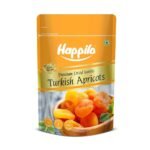 Happilo Dried Premium Turkish Apricots, 200g - Fast UK Delivery