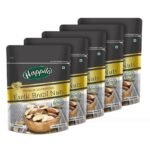 Happilo Premium International Exotic Brazil Nuts 150g (Pack of 5), Amazon/Brazilian Nut without Shell, Healthy Crunchy Protein Snack - Fast UK Delivery