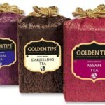 Golden Tips Black Tea, 3-in-1 Darjeeling, Nilgiri & Assam Brocade Bags|Best for Gifting, Filled with Nice Taste and Aroma, 3 X 50 Gram - Fast UK Delivery