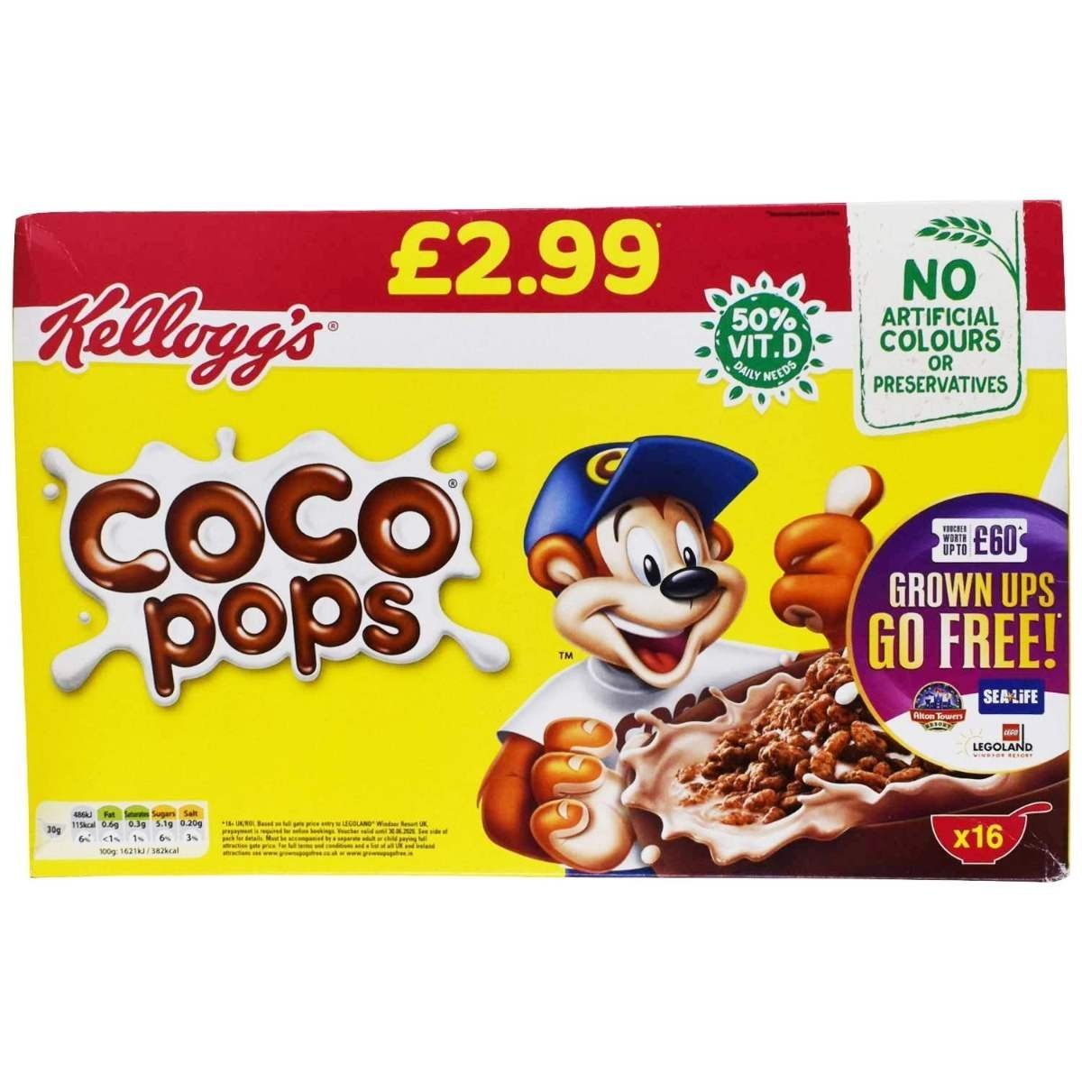 uk71IjPWf7ATL-1-1.jpg Kellogg's Coco Pops, 480 g - Fast UK Delivery - Image 1