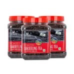 GOODRICKE Roasted Organic Darjeeling Tea - 250 gm (Pack Of 3) | 100% Pure & Natural Whole Leaf | Flavoury Golden Orange Pekoe | Black Tea - Fast UK Delivery